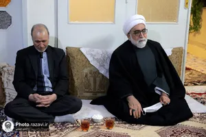 دیدار تولیت آستان قدس رضوی با خانواده شهیدان نظام دوست و آدینه