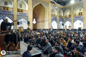 عزاداری رحلت حضرت معصومه(س) در حسینیه حرم