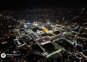 مراسم احیا شب بیست و یکم ماه مبارک رمضان در حرم مطهر رضوی-1