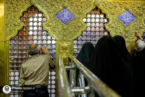 شب میلاد امام حسن عسکری(علیه&zwnj;السلام) در حرم مطهر رضوی