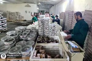 آماده سازی ۸هزار بسته معیشتی طرح امام رئوف