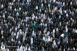 اقامه نماز عید سعید فطر در حرم مطهر رضوی - 2