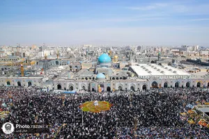 مراسم تحویل سال 1404 در حرم مطهر رضوی-2