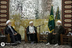 دیدار اساتید مدرسه تابستانه طلاب با تولیت آستان قدس رضوی