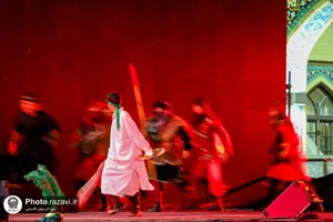 نمایش آیینی &laquo;آسمان هشتم&raquo; در حرم مطهر رضوی