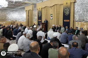 دیدار موکب&zwnj;داران سامرا با تولیت آستان قدس رضوی