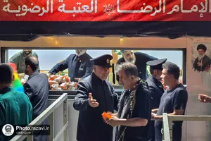 موکب آستان قدس رضوی در نجف اشرف