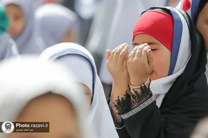 چهارشنبه های امام رضایی در دبستان دخترانه عترت