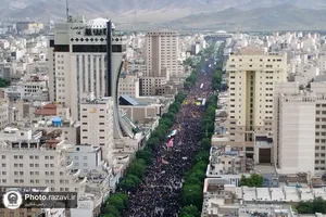 تشییع رئیس&zwnj;جمهور شهید و همراهان در مشهدالرضا&zwnj;&zwnj;علیه السلام -3