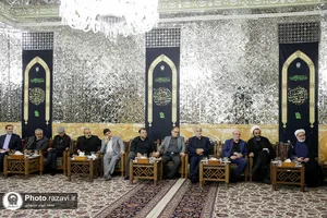 دیدار اعضای فراکسیون قرآن و زیارت مجلس شورای اسلامی با تولیت آستان قدس رضوی