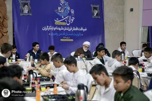 حضور تولیت آستان قدس رضوی در ضیافت افطاری فرزندان معظم شهدا