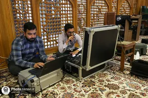 مصاحبه تصویری با معاون کتابخانه&zwnj;های سازمان کتابخانه&zwnj;ها، موزه&zwnj;ها و مرکز اسناد آستان قدس رضوی