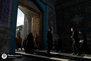 حال و هوای حرم مطهر رضوی در روز میلاد جوادالائمه علیه&zwnj;السلام