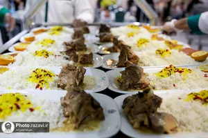 افطاری ماه مبارک رمضان در مهمانسرای حضرت
