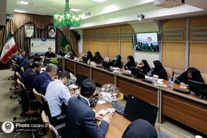 نشست خبری تشریح برنامه&zwnj;های نوروز 1402 حرم مطهر رضوی