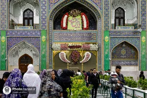حال و هوای حرم مطهر رضوی در آستانه ولادت امام رضا علیه&zwnj;السلام