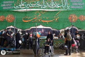 موکب امام رضا علیه&zwnj;السلام در مرز مهران
