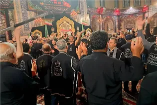 حسینیه حرم در شب چهارم، روایتگر آیین های کهن عزاداری