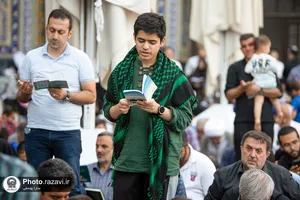 قرائت دعای عرفه در حرم مطهر رضوی-2
