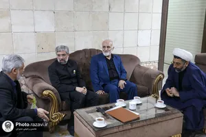 حضور مدیر عالی حرم مطهر رضوی در برنامه تلویزیونی &laquo;اشاره&raquo;