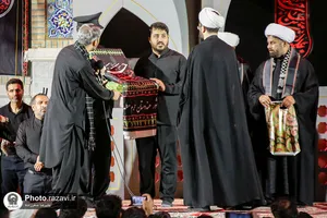 عزاداری هیئت&zwnj;های مذهبی اردو زبان در حسینیه حرم