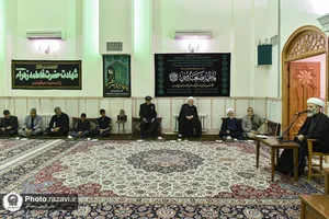 عزاداری شهادت حضرت زهرا سلام&zwnj;الله علیها در حسینیه امام رضا علیه&zwnj;السلام
