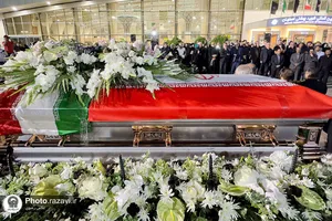 مراسم استقبال از پیکر مرحوم فرشچیان