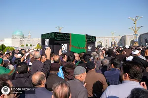 مراسم تشییع پیکر حجت&zwnj;الاسلام و المسلمین سید جعفر طباطبائی