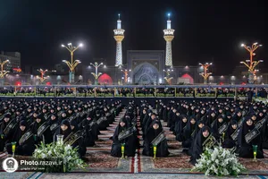 آیین خطبه&zwnj;خوانی شب شهادت امام رضا علیه&zwnj;السلام در حرم مطهر رضوی-1
