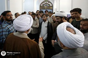 حضور تولیت آستان قدس رضوی در جمع معتکفین رمضانیه