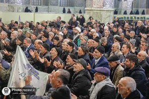 تشرف کاروان زائران آذربایجان شرقی به حرم مطهر رضوی