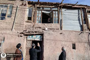 تشرف جمعی از اهالی روستای سیج به حرم مطهر رضوی