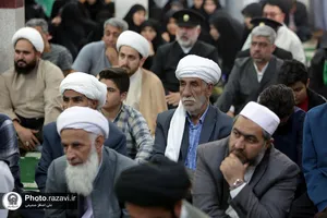 حضور تولیت آستان قدس رضوی در جمع طلاب حوزه علمیه فریمان