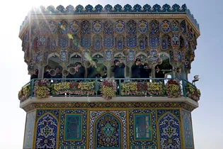 نقاره نوازی روز ولادت امام رضا علیه السلام