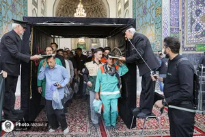 مراسم اذن خدمت اربعین حسینی