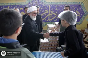 بازدید تولیت آستان قدس رضوی از قرارگاه رمضان