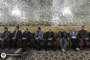 دیدار جمعی از خیران اصناف مشهد با تولیت آستان قدس رضوی