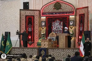 مراسم سالروز شهادت حضرت احمد بن موسی الکاظم در شیراز