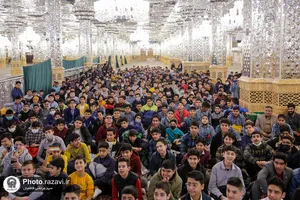 طرح بهار بندگی در حرم مطهر رضوی