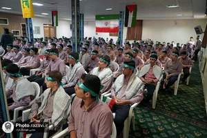 زنگ استکبارستیزی در مدرسه امام رضا(ع)