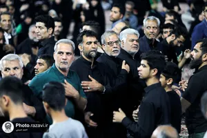 عزاداری هیأت&zwnj;های مذهبی استان سیستان و بلوچستان در حسینیه حرم