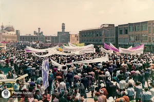 حرم مطهر رضوی؛ کانون انقلاب در مشهد-1