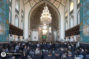 هیئت عزاداران بوشهری در حسینیه حرم