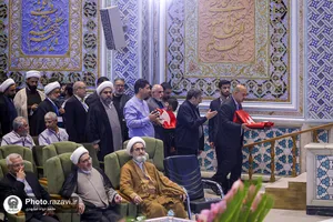 مراسم تکریم مواکب حسینی