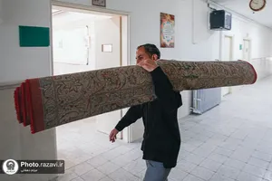 برپایی موکب در دانشگاه بین&zwnj;المللی امام رضا علیه&zwnj;السلام