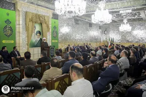 دیدار مدیران شهری مشهد با تولیت آستان قدس رضوی