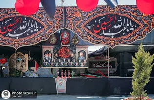 پشتیبانی مواکب مرکزی رضوی از ۲۰۰ موکب خدمت‌رسان در مسیر تشییع رهبر شهید