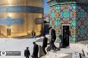 آیین صلا در حرم مطهر رضوی