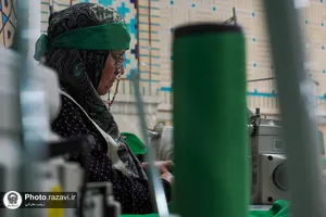 کارگاه دوخت لباس شیرخوارگان حسینی