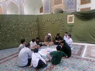 پاتوق نوجوانی در مدرسه میرزاجعفر؛ فرصتی برای گفت‌و‌گو، هنر و روایت شهدا